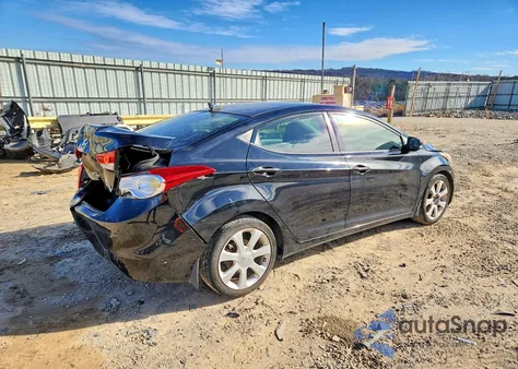 2013 Hyundai Elantra Gls z USA, uszkodzony, nr VIN 5NPDH4AE3DH211133